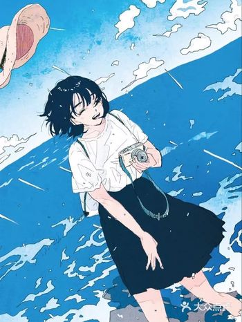 分享的作品来自Rei Kato，她是来自日本的插画师