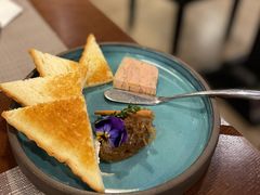秘制鹅肝配面包GooseLiver-LA CREPERIE BRETONNE布列塔尼法式餐厅(天童北路店)