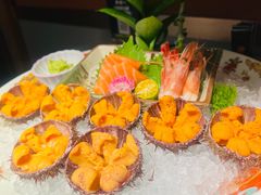 三文鱼甜虾海胆刺身拼盘-胆道·海胆专门店(凯德晶萃店)