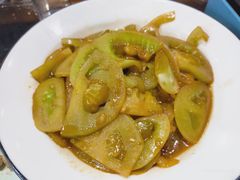 爆炒青番茄-丁里羊肉小镇(天鹅湖总店)