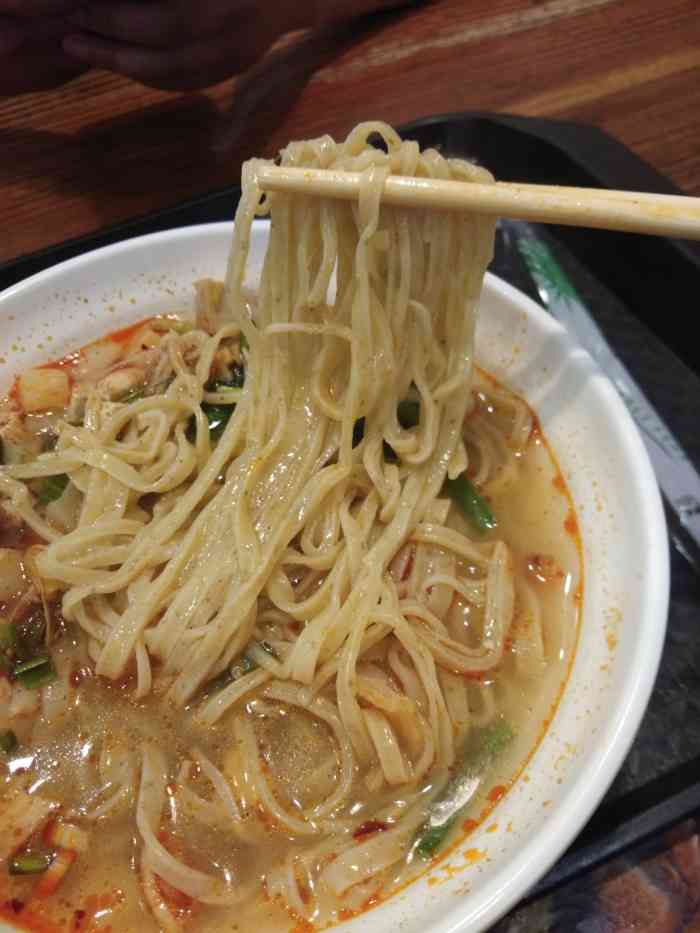 桂花香手工面(鼓楼店)-"到中卫的早晨就在旁边的酒店住着一转弯.