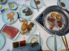 -绿岛港轩海鲜烤肉涮锅自助餐厅
