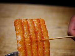 黏在一起的年糕-姜虎东白丁烤肉(苏州中心店)