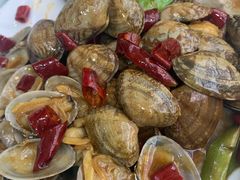 辣炒花蛤-海天一色海景自助餐厅(西港花园店)