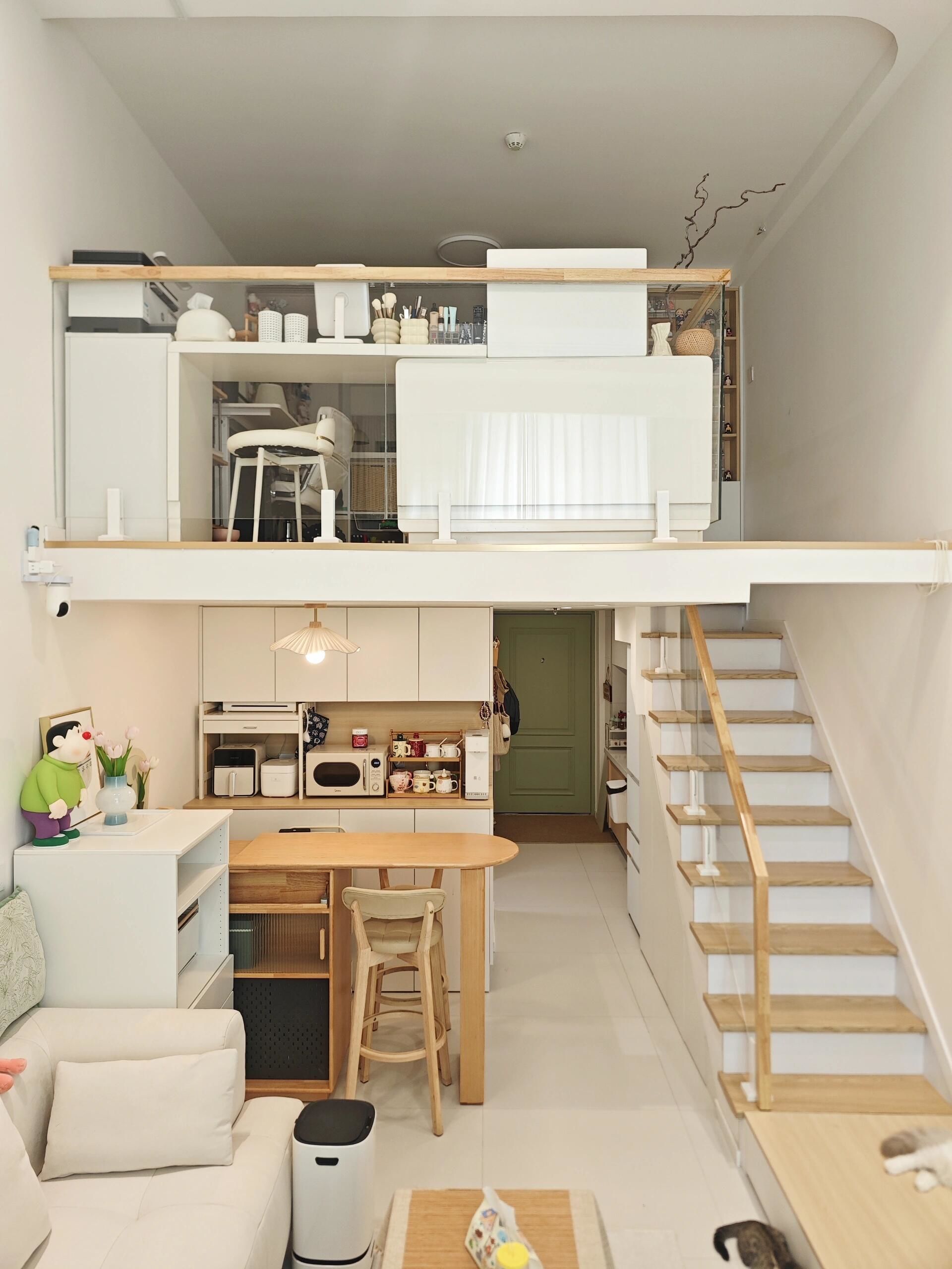 没听家里人的劝🏠买下29平loft公寓真的