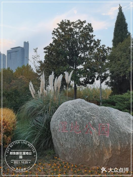 郑东新区湿地公园图片
