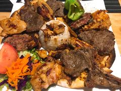 烤肉拼盘-伊斯坦布尔土耳其清真咖啡餐厅