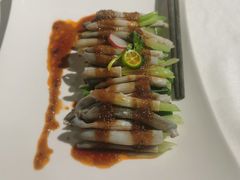 秋葵拌沙虫-黑明餐厅(白鹭洲店)