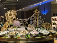 -海棠湾洲际-涛·海底餐厅·美人鱼·自助餐·海底隧道