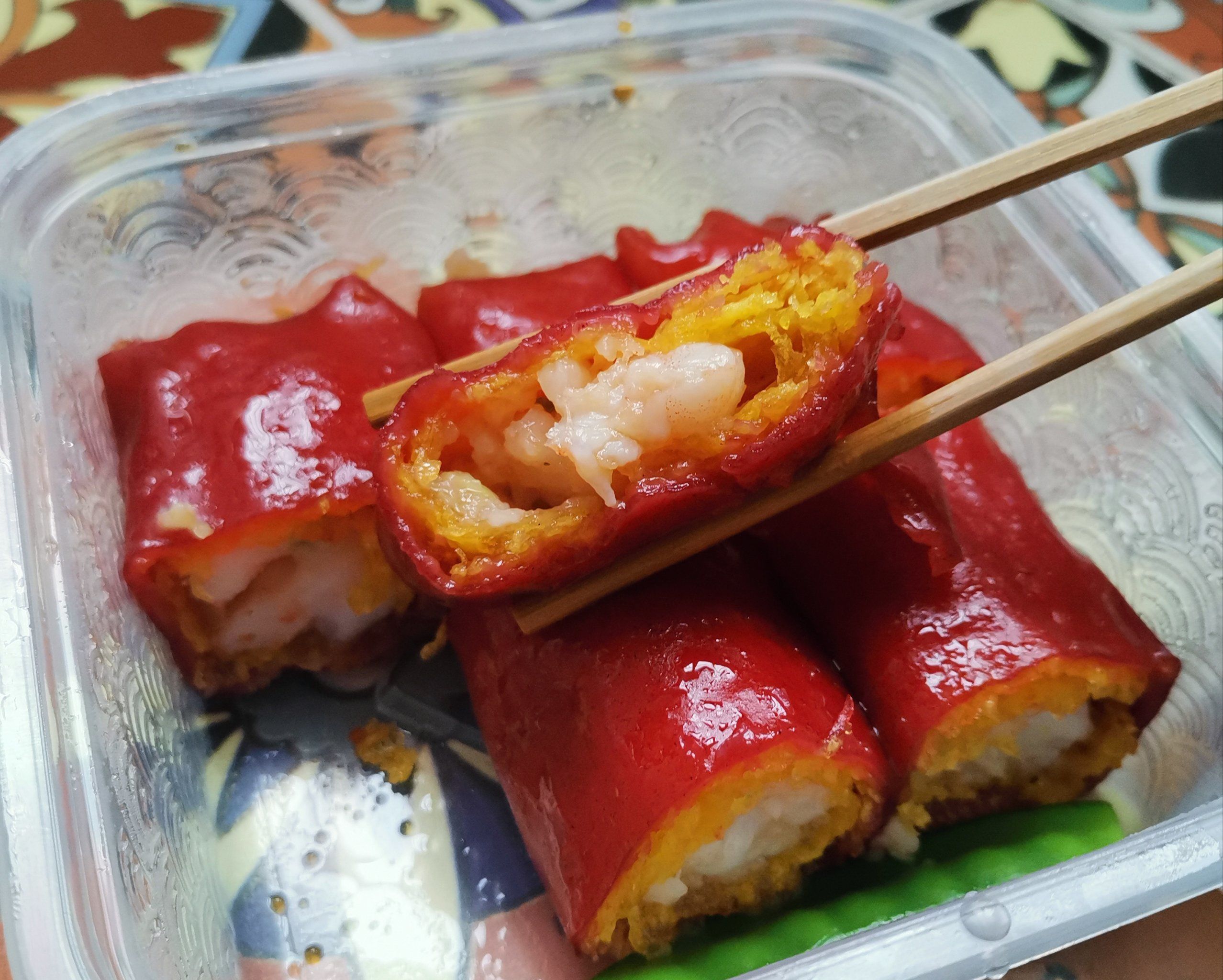 早茶红米肠打卡