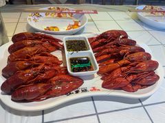 清蒸蘸水虾-霸王虾·麻辣小龙虾(清水河公园店)