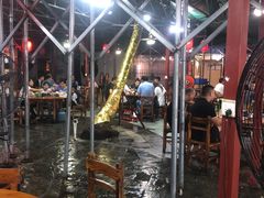 大堂-麒麟羊庄酒店内庭院(新风街豪威麒麟店)