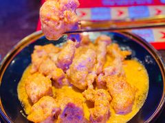 咸蛋黄牛蛙-钳真多钓虾馆·小龙虾海鲜烧烤(九六广场店)
