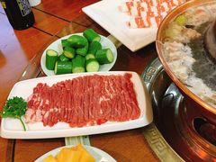 手切鲜羊肉-正福居老北京正宗铜锅泉水涮肉(彰化路店)