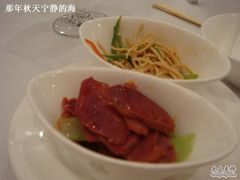 开胃小菜&nbsp;鸡胗和豆腐丝-苏浙汇(朝外店)