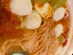 丝瓜鱼丸炖馓子-永安鱼庄·镇江菜(东吴路店)