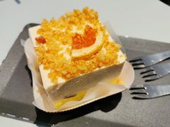 柿柿如意焦糖慕斯蛋糕-Seesaw Coffee(上生新所店)