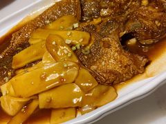 深海黄鱼年糕-径山十八道·风味民间菜(杭州总店)
