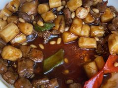 松子牛肉炒年糕-兔爸私家小厨(新北万达店)