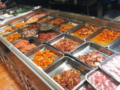 自助取餐区-英雄故事地摊烤肉(马驹桥店)
