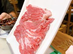 水爆手切精选羊腿肉-京门老爆三·铜锅涮肉 爆肚(望京店)