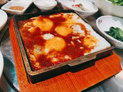 石板鸡蛋-朴大人炭烤·韩国料理(奥帆中心海尔洲际店)