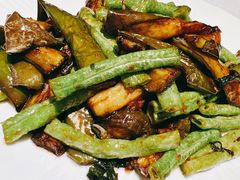紫苏茄子豆角-花城苑广府菜(侨鑫店)