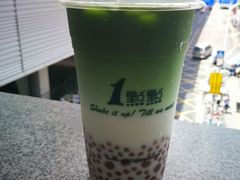 抹茶拿铁-1点点(清湖地铁店)