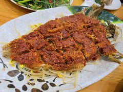 豆芽蒸明太鱼-善女酱汤馆