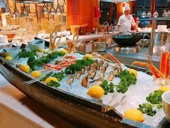 自助取餐区-杭州钱江新城万怡酒店-西餐厅