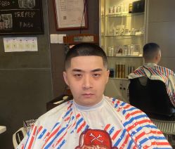 -595barbershop美式油头