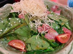 获奖的菠菜培根沙拉-有喜屋·日料·居酒屋(旭辉广场店)