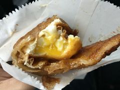 炸蛋葱油饼-炸弹葱油饼 黄车