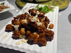 黑蒜子牛肉粒-陆壹捌餐厅(五大道店)