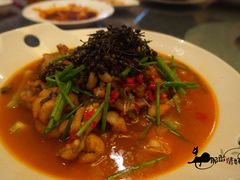 木姜小椒煮蛙腿-粤尚腾香居中餐厅(首都机场希尔顿店)