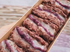 紫薯红豆切糕-米阿糯糕团•酒酿•甜品(莫愁店)