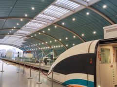 -龙阳路磁悬浮列车总站-停车场