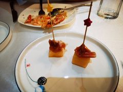 帕玛火腿配哈密瓜-月亮花园扒房西餐(天来大酒店店)