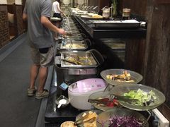 自助取餐区-素德轩素食餐厅(东港店)