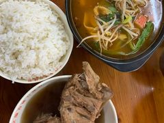 砂锅青菜-青岛排骨饭米线(原东平里店)