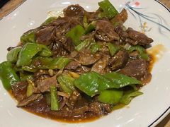 护心肉炒尖椒-粗粮人家·东北菜(洋桥店)