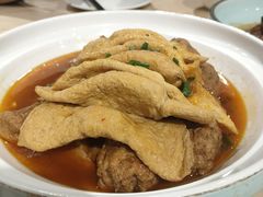 豆腐圆兰花干蛋饺-村理食堂(小茅山脚店)