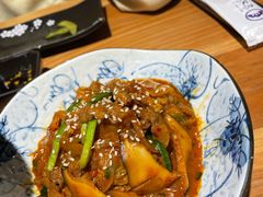 泡菜炒牛肉-吟松日式料理(莘庄店)