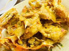 咸蛋黄炒蟹-贞姨美食·老字号海鲜大排档