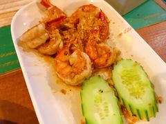 大蒜胡椒炒虾-Doo Dee Thai Food(Issan/Isaan/Esan)