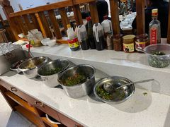 自助调料区-邹羊肉火锅