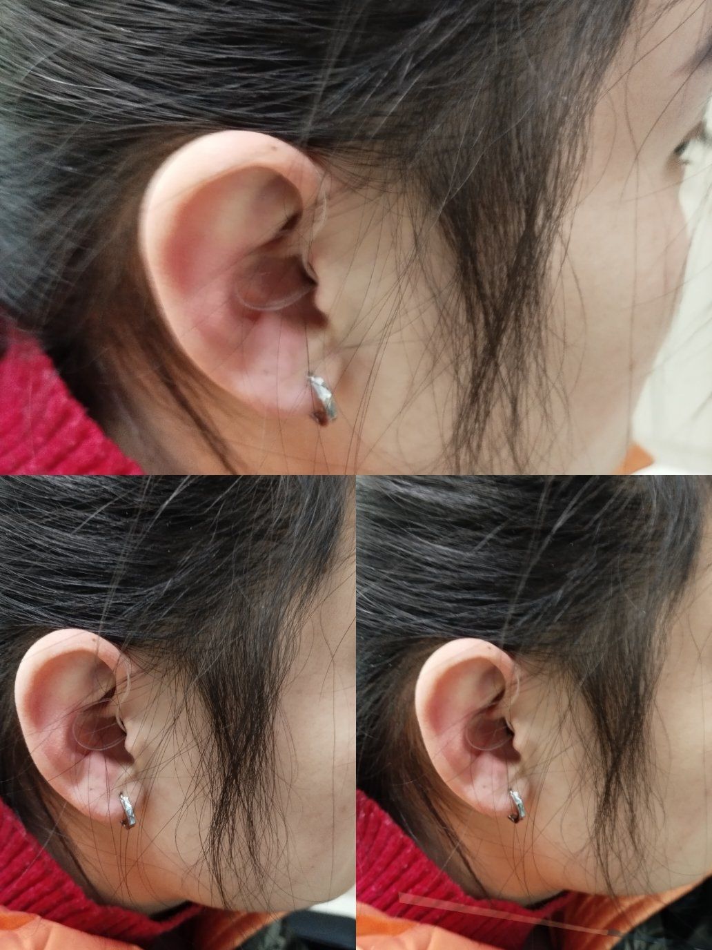 妈妈说自从我戴上小耳朵,说话越来越清晰了