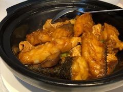金银蒜蒸开刀大龙趸鱼-春满园·早茶·粤菜·宴会(前海店)