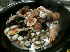 海鲜锅套餐-船梆煮•蒸汽海鲜·炉火烤肉(五四广场店)