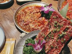 -明洞阿姨·韩式酱蟹烤肉·创意料理(三元桥店)